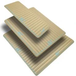 Deluxe Heavy-Duty Non-Slip Faux Leather Flat Stripe Multi-Purpose Cargo Liner - Beige, 14(Deluxe Heavy Duty Faux Leather Flat Stripe Multi Purpose Cargo Liner Beige Size 14) -FH Group F16500 beige dimension