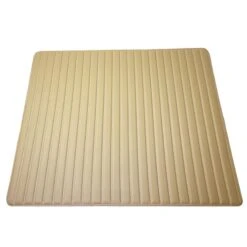 Deluxe Heavy-Duty Non-Slip Faux Leather Flat Stripe Multi-Purpose Cargo Liner - Beige, 46(Deluxe Heavy Duty Non Slip Faux Leather Flat Stripe Multi Purpose Cargo Liner Beige 46)