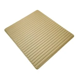Deluxe Heavy-Duty Non-Slip Faux Leather Flat Stripe Multi-Purpose Cargo Liner - Beige, 46(Deluxe Heavy Duty Non Slip Faux Leather Flat Stripe Multi Purpose Cargo Liner Beige 46) -FH Group F16500beige46 03