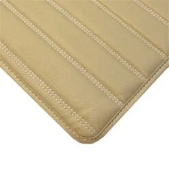 Deluxe Heavy-Duty Non-Slip Faux Leather Flat Stripe Multi-Purpose Cargo Liner - Beige, 46(Deluxe Heavy Duty Non Slip Faux Leather Flat Stripe Multi Purpose Cargo Liner Beige 46) -FH Group F16500beige closeup2 ab6e54a1 b93d 444b 8b4f 2a5653e4c6a0