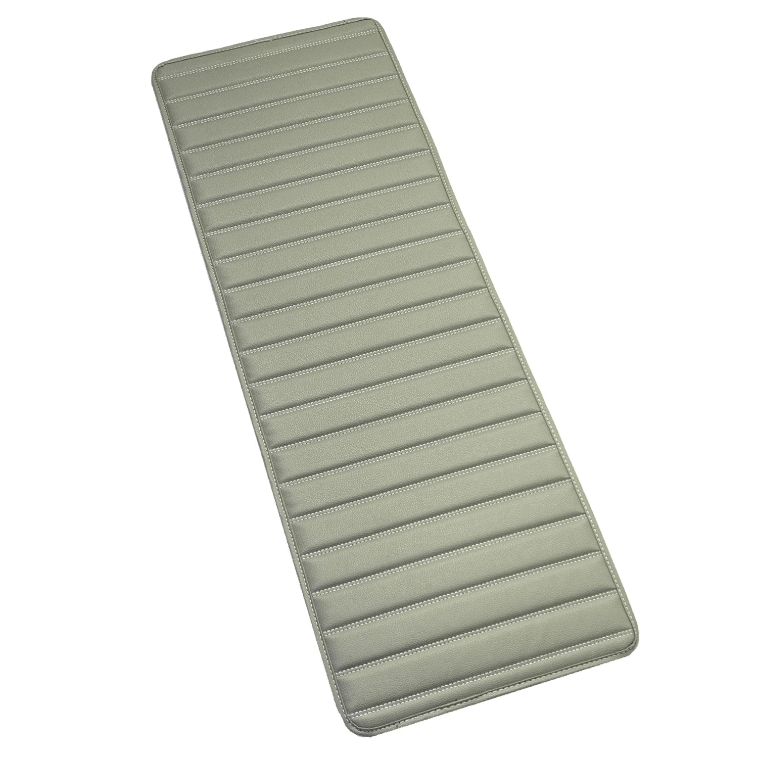 Deluxe Heavy-Duty Non-Slip Faux Leather Flat Stripe Multi-Purpose Cargo Liner - Gray, 14(Deluxe Heavy Duty Non Slip Faux Leather Flat Stripe Multi Purpose Cargo Liner Gray 14) 5 Deluxe Heavy-Duty Non-Slip Faux Leather Flat Stripe Multi-Purpose Cargo Liner - Gray, 14(Deluxe Heavy Duty Non Slip Faux Leather Flat Stripe Multi Purpose Cargo Liner Gray 14) - Image 5