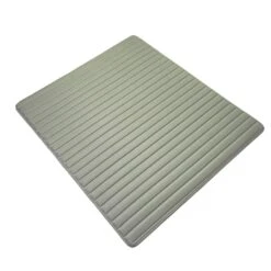 Deluxe Heavy-Duty Non-Slip Faux Leather Flat Stripe Multi-Purpose Cargo Liner - Gray, 46(Deluxe Heavy Duty Non Slip Faux Leather Flat Stripe Multi Purpose Cargo Liner Gray 46) -FH Group F16500gray46 03