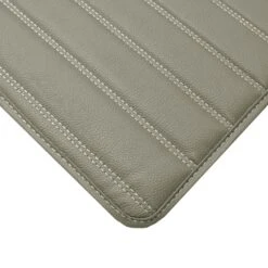 Deluxe Heavy-Duty Non-Slip Faux Leather Flat Stripe Multi-Purpose Cargo Liner - Gray, 14(Deluxe Heavy Duty Non Slip Faux Leather Flat Stripe Multi Purpose Cargo Liner Gray 14) 14 Deluxe Heavy-Duty Non-Slip Faux Leather Flat Stripe Multi-Purpose Cargo Liner - Gray, 14(Deluxe Heavy Duty Non Slip Faux Leather Flat Stripe Multi Purpose Cargo Liner Gray 14) -FH Group F16500gray closeup1
