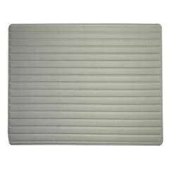 Deluxe Heavy-Duty Non-Slip Faux Leather Flat Stripe Multi-Purpose Cargo Liner - Gray, 32(Deluxe Heavy Duty Non Slip Faux Leather Flat Stripe Multi Purpose Cargo Liner Gray 32)