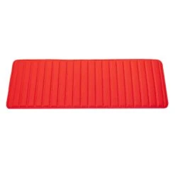 Deluxe Heavy-Duty Non-Slip Faux Leather Flat Stripe Multi-Purpose Cargo Liner - Red, 14(Deluxe Heavy Duty Non Slip Faux Leather Flat Stripe Multi Purpose Cargo Liner Red 14) -FH Group F16500red14 02