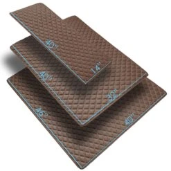 Deluxe Heavy-Duty Diamond Pattern Multi-Purpose Non-Slip Faux Leather Cargo Liner Brown, 46(Deluxe Heavy Duty Diamond Pattern Multi Purpose Non Slip Faux Leather Cargo Liner Brown 46) -FH Group F16501 brown dimension c1bc5b4e 4227 47e7 9f53 0e7a98f8196d