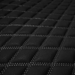 Deluxe Heavy-Duty Diamond Pattern Multi-Purpose Non-Slip Faux Leather Cargo Liner Black, 32(Copy Of Deluxe Heavy Duty Diamond Pattern Multi Purpose Non Slip Faux Leather Cargo Liner Black 32) -FH Group F16501black closeup1 7e509d2d dc2d 4ecb 8a10 a973eb55b0a4