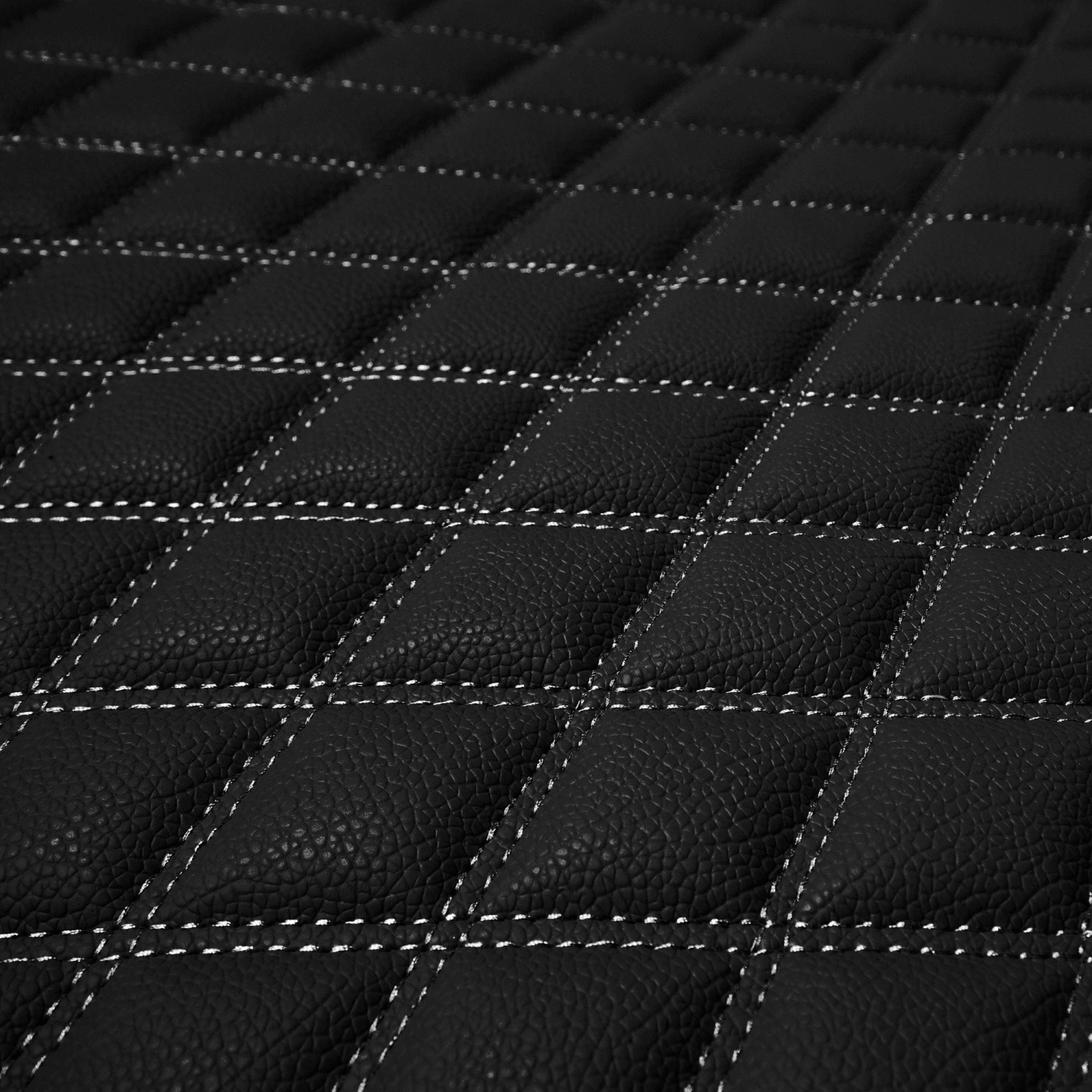 Deluxe Heavy-Duty Diamond Pattern Multi-Purpose Non-Slip Faux Leather Cargo Liner Black, 46(Deluxe Heavy Duty Diamond Pattern Multi Purpose Non Slip Faux Leather Cargo Liner Black 46) 6 Deluxe Heavy-Duty Diamond Pattern Multi-Purpose Non-Slip Faux Leather Cargo Liner Black, 46(Deluxe Heavy Duty Diamond Pattern Multi Purpose Non Slip Faux Leather Cargo Liner Black 46) - Image 6