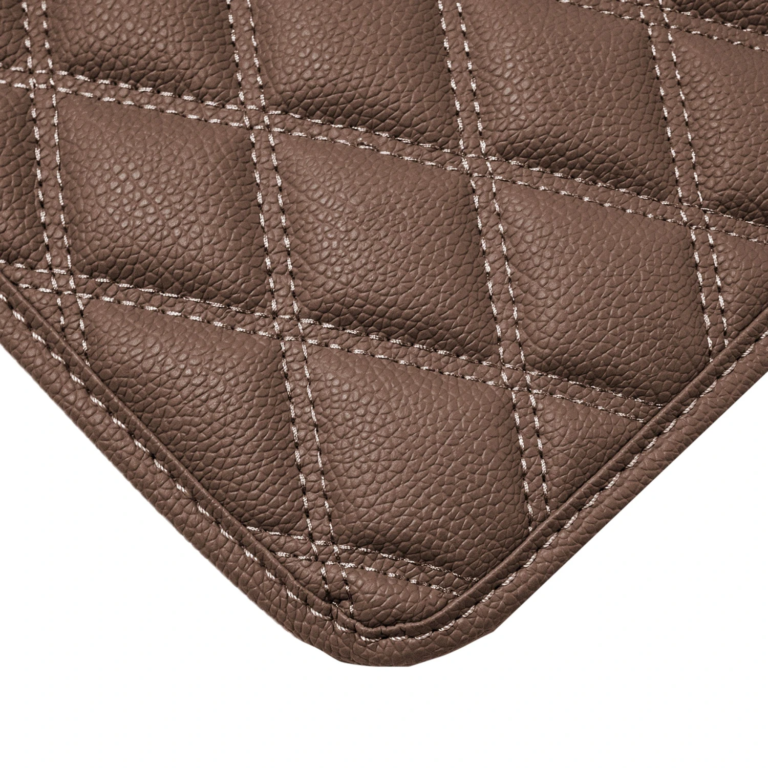 Deluxe Heavy-Duty Diamond Pattern Multi-Purpose Non-Slip Faux Leather Cargo Liner Brown, 14(Deluxe Heavy Duty Diamond Pattern Multi Purpose Non Slip Faux Leather Cargo Liner Brown 14) 7 Deluxe Heavy-Duty Diamond Pattern Multi-Purpose Non-Slip Faux Leather Cargo Liner Brown, 14(Deluxe Heavy Duty Diamond Pattern Multi Purpose Non Slip Faux Leather Cargo Liner Brown 14) - Image 7