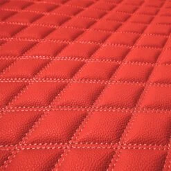 Deluxe Heavy-Duty Diamond Pattern Multi-Purpose Non-Slip Faux Leather Cargo Liner Red, 46(Deluxe Heavy Duty Diamond Pattern Multi Purpose Non Slip Faux Leather Cargo Liner Red 46) -FH Group F16501red closeup1 3faa3386 2a63 48a7 bc78 2499e4b20b77