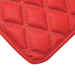 Deluxe Heavy-Duty Diamond Pattern Multi-Purpose Non-Slip Faux Leather Cargo Liner Red, 14(Deluxe Heavy Duty Diamond Pattern Multi Purpose Non Slip Faux Leather Cargo Liner Red 14) 14 Deluxe Heavy-Duty Diamond Pattern Multi-Purpose Non-Slip Faux Leather Cargo Liner Red, 14(Deluxe Heavy Duty Diamond Pattern Multi Purpose Non Slip Faux Leather Cargo Liner Red 14) -FH Group F16501red closeup2