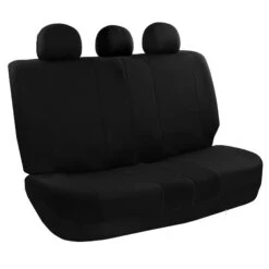 Light & Breezy Flat Cloth Seat Covers - Rear Black(Light Amp Breezy Flat Cloth Seat Covers Rear Black)