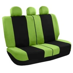 Light & Breezy Flat Cloth Seat Covers - Rear Green(Light Amp Breezy Flat Cloth Seat Covers Rear Green)