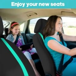 Unique Flat Cloth Seat Covers - Full Set Mint(Unique Flat Cloth Seat Covers Full Set Mint) 10 Unique Flat Cloth Seat Covers - Full Set Mint(Unique Flat Cloth Seat Covers Full Set Mint) -FH Group FB032114MINT 2