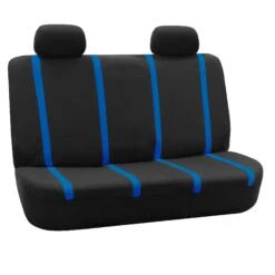 Unique Flat Cloth Seat Covers - Rear Blue(Unique Flat Cloth Seat Covers Rear Blue)