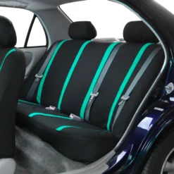 Unique Flat Cloth Seat Covers - Rear Mint(Unique Flat Cloth Seat Covers Rear Mint) -FH Group FB032mint int rear
