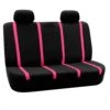Unique Flat Cloth Seat Covers - Rear Pink(Unique Flat Cloth Seat Covers Rear Pink)