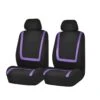 Unique Flat Cloth Seat Covers - Front Set Purple(Unique Flat Cloth Seat Covers Front Set Purple)