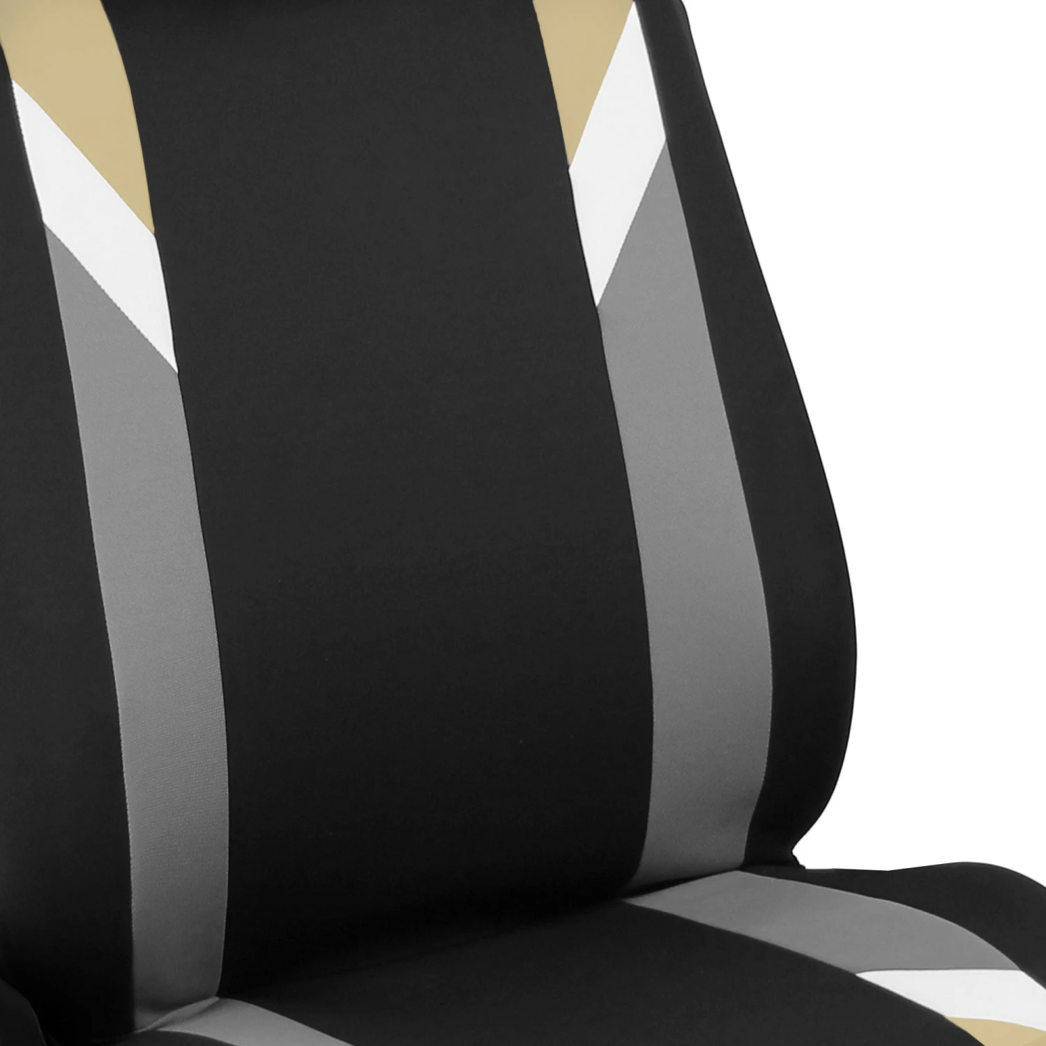 Premium Modernistic Seat Covers - Full Set Beige(Premium Modernistic Seat Covers Full Set Beige) 5 Premium Modernistic Seat Covers - Full Set Beige(Premium Modernistic Seat Covers Full Set Beige) - Image 5