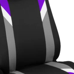 Premium Modernistic Seat Covers - Full Set Purple(Premium Modernistic Seat Covers Full Set Purple) 11 Premium Modernistic Seat Covers - Full Set Purple(Premium Modernistic Seat Covers Full Set Purple) -FH Group FB033purple detail