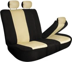 Light & Breezy Full Coverage Car Seat Covers - Full Set Beige(Light Amp Breezy Full Coverage Car Seat Covers Full Set Beige) 7 Light & Breezy Full Coverage Car Seat Covers - Full Set Beige(Light Amp Breezy Full Coverage Car Seat Covers Full Set Beige) -FH Group FB039115beige 6