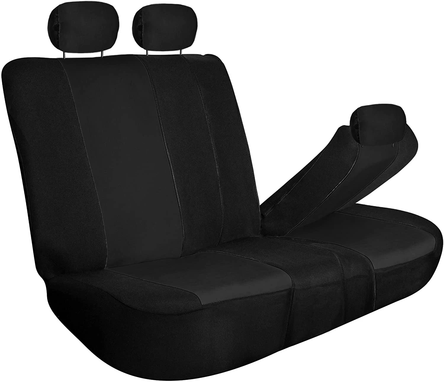 Light & Breezy Full Coverage Car Seat Covers - Full Set Black(Light Amp Breezy Full Coverage Car Seat Covers Full Set Black) 3 Light & Breezy Full Coverage Car Seat Covers - Full Set Black(Light Amp Breezy Full Coverage Car Seat Covers Full Set Black) - Image 3