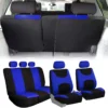 Light & Breezy Full Coverage Car Seat Covers - Full Set Blue(Light Amp Breezy Full Coverage Car Seat Covers Full Set Blue)