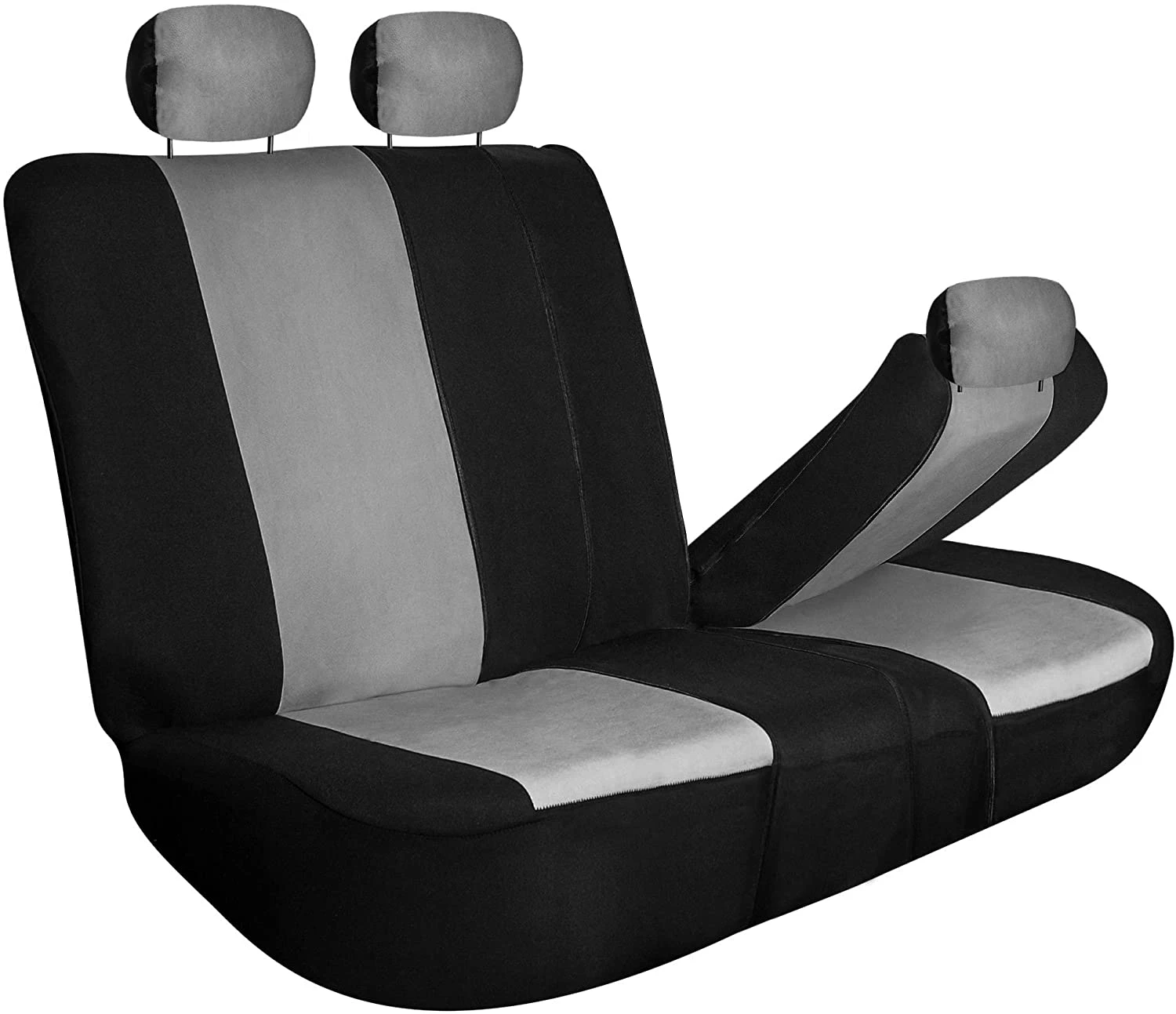 Light & Breezy Full Coverage Car Seat Covers - Full Set Gray(Light Amp Breezy Full Coverage Car Seat Covers Full Set Gray) 3 Light & Breezy Full Coverage Car Seat Covers - Full Set Gray(Light Amp Breezy Full Coverage Car Seat Covers Full Set Gray) - Image 3