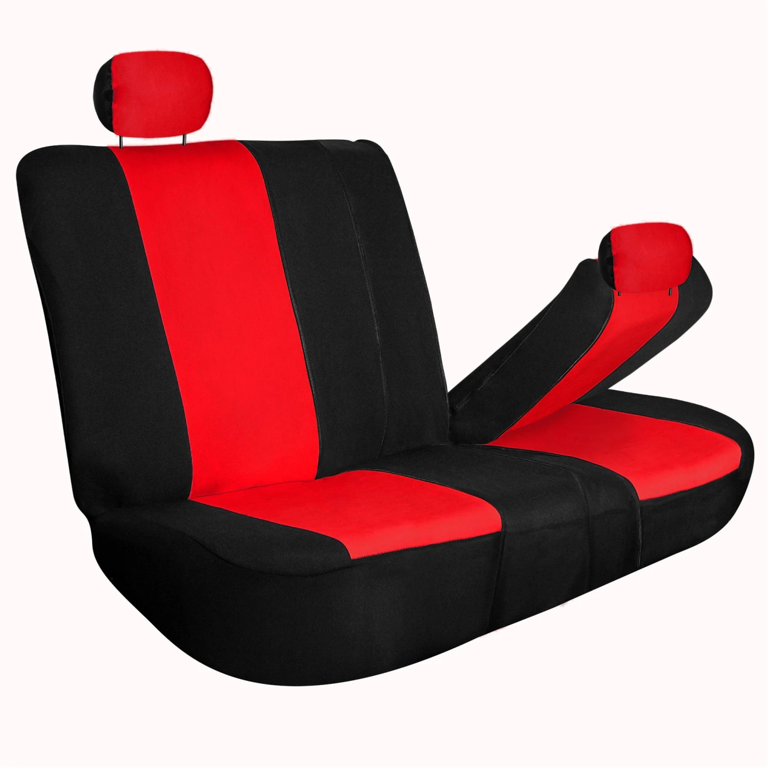 Full Coverage Flat Cloth Seat Covers - Rear Red(Full Coverage Flat Cloth Seat Covers Rear Red) 14 Full Coverage Flat Cloth Seat Covers - Rear Red(Full Coverage Flat Cloth Seat Covers Rear Red) - Image 14