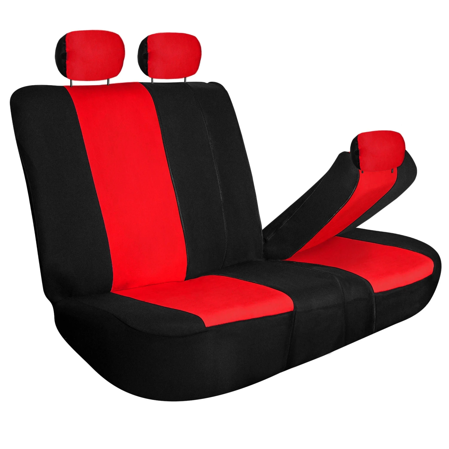 Full Coverage Flat Cloth Seat Covers - Rear Red(Full Coverage Flat Cloth Seat Covers Rear Red) 17 Full Coverage Flat Cloth Seat Covers - Rear Red(Full Coverage Flat Cloth Seat Covers Rear Red) - Image 17