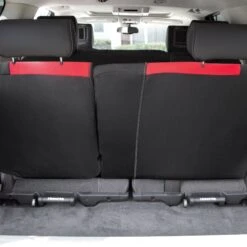 Full Coverage Flat Cloth Seat Covers - Rear Red(Full Coverage Flat Cloth Seat Covers Rear Red) 21 Full Coverage Flat Cloth Seat Covers - Rear Red(Full Coverage Flat Cloth Seat Covers Rear Red) -FH Group FB039red itr2