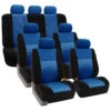 Trendy Elegance 3D Air Mesh 3 Row 7 Seater - Blue Seat Covers(Trendy Elegance 3d Air Mesh 3 Row Seat Covers Blue)