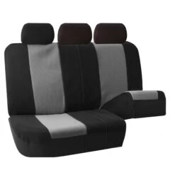 Premium Fabric Seat Covers - Rear Gray(Premium Fabric Seat Covers Rear Gray) -FH Group FB062gray013 split2