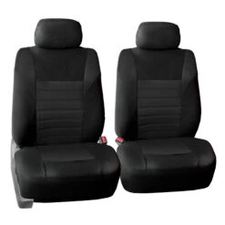 Premium 3D Air Mesh Seat Covers - Front Set Black(Premium 3d Air Mesh Seat Covers Front Set Black)