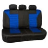 Premium 3D Air Mesh Seat Covers - Rear Blue(Premium 3d Air Mesh Seat Covers Rear Blue)