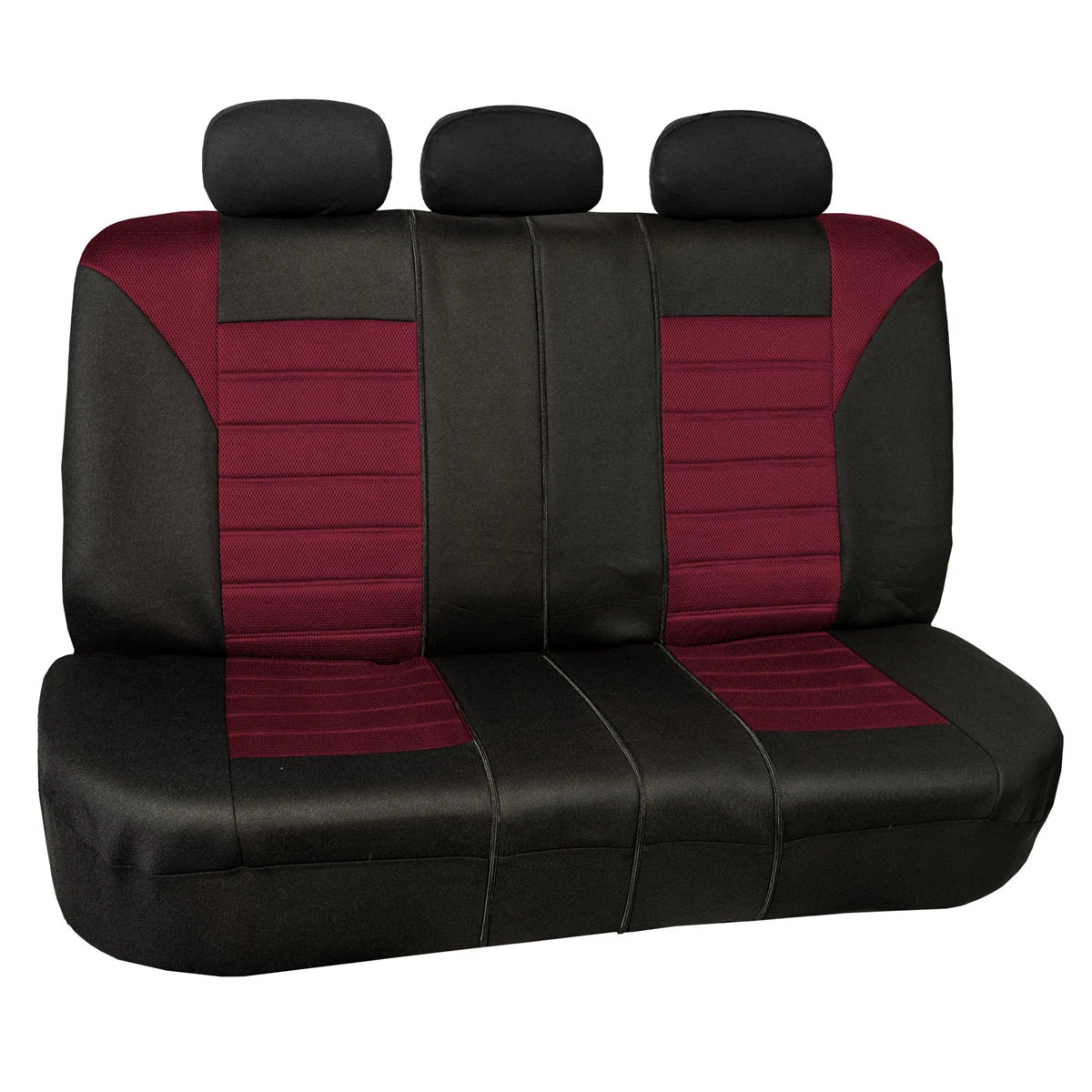 Premium 3D Air Mesh Seat Covers - Rear Burgundy(Premium 3d Air Mesh Seat Covers Rear Burgundy) 1 Premium 3D Air Mesh Seat Covers - Rear Burgundy(Premium 3d Air Mesh Seat Covers Rear Burgundy)