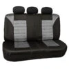 Premium 3D Air Mesh Seat Covers - Rear Gray(Premium 3d Air Mesh Seat Covers Rear Gray)