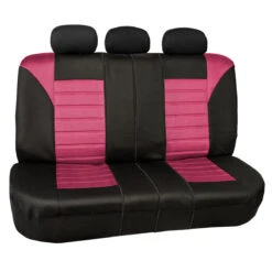 Premium 3D Air Mesh Seat Covers - Rear Pink(Premium 3d Air Mesh Seat Covers Rear Pink)