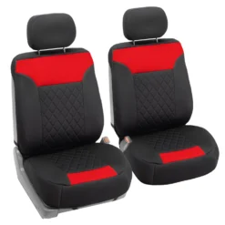Neosupreme Quality Car Seat Cushions - Front Set Red(Neosupreme Quality Car Seat Cushions Front Set Red)