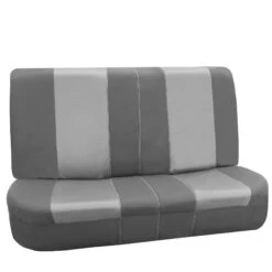 Supreme Twill Seat Covers - Rear Set Gray / Gray(Supreme Twill Seat Covers Rear Set Gray Gray) 13 Supreme Twill Seat Covers - Rear Set Gray / Gray(Supreme Twill Seat Covers Rear Set Gray Gray) -FH Group FB101gray010