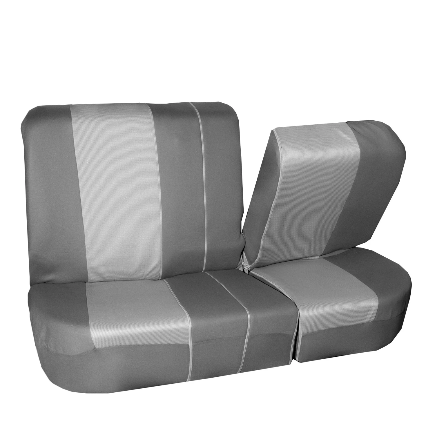 Supreme Twill Seat Covers - Rear Set Gray / Gray(Supreme Twill Seat Covers Rear Set Gray Gray) 5 Supreme Twill Seat Covers - Rear Set Gray / Gray(Supreme Twill Seat Covers Rear Set Gray Gray) - Image 5