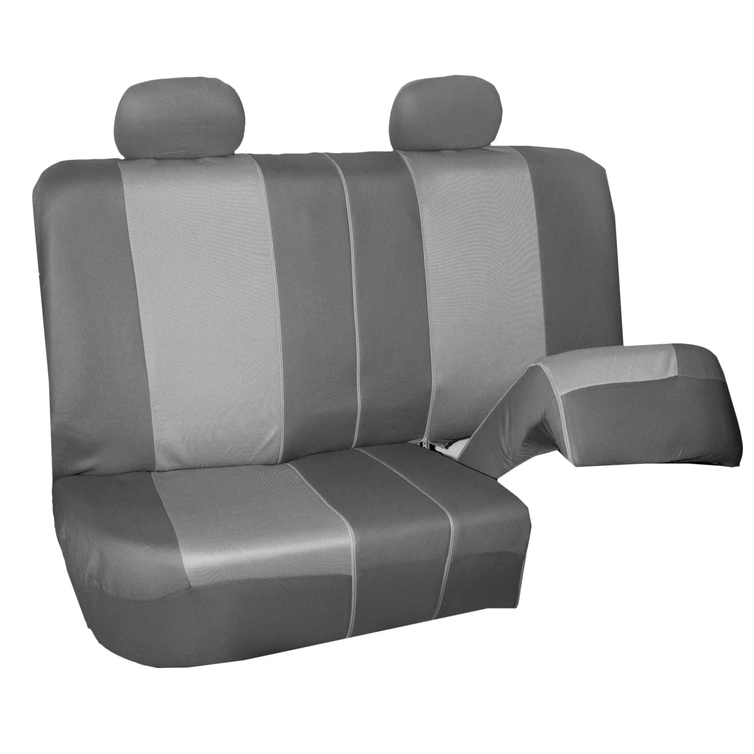 Supreme Twill Seat Covers - Rear Set Gray / Gray(Supreme Twill Seat Covers Rear Set Gray Gray) 7 Supreme Twill Seat Covers - Rear Set Gray / Gray(Supreme Twill Seat Covers Rear Set Gray Gray) - Image 7