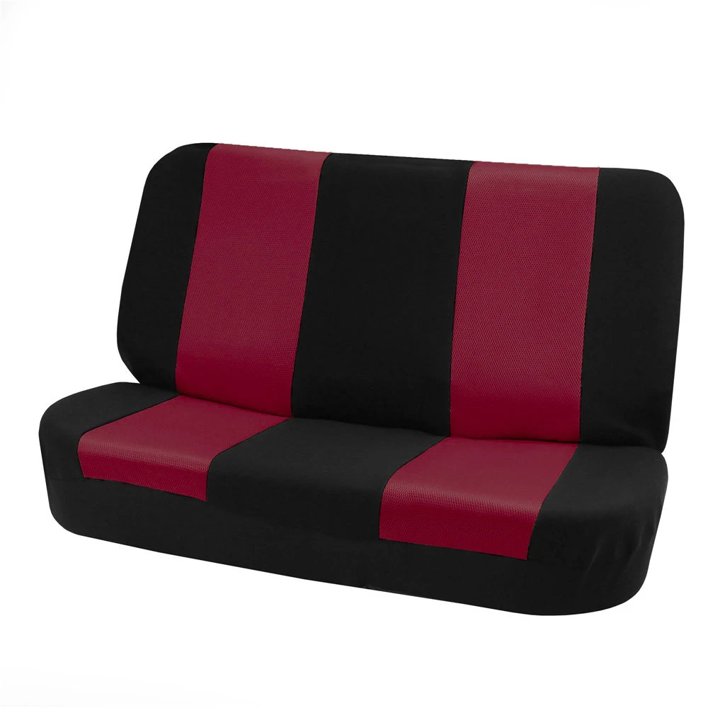 Classic Cloth Seat Covers - Rear Burgundy(Classic Cloth Seat Covers Rear Burgundy) 3 Classic Cloth Seat Covers - Rear Burgundy(Classic Cloth Seat Covers Rear Burgundy) - Image 3