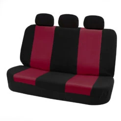Classic Cloth Seat Covers - Rear Burgundy(Classic Cloth Seat Covers Rear Burgundy) 8 Classic Cloth Seat Covers - Rear Burgundy(Classic Cloth Seat Covers Rear Burgundy) -FH Group FB102burgundy 013