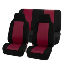 Classic Cloth Seat Covers - Full Set Burgundy(Classic Cloth Seat Covers Full Set Burgundy) 11 Classic Cloth Seat Covers - Full Set Burgundy(Classic Cloth Seat Covers Full Set Burgundy) -FH Group FB102burgundy 112