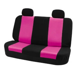 Classic Cloth Seat Covers - Rear Pink(Classic Cloth Seat Covers Rear Pink)