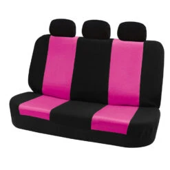 Classic Cloth Seat Covers - Rear Pink(Classic Cloth Seat Covers Rear Pink) -FH Group FB102pink 013