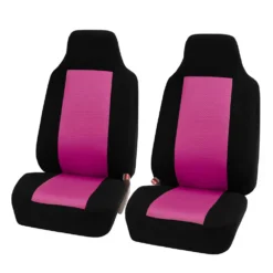 Classic Cloth Seat Covers - Full Set Pink(Classic Cloth Seat Covers Full Set Pink) -FH Group FB102pink 102 e7f93e21 5a1c 44e5 a4ad 8a2a6c9325a2
