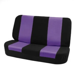 Classic Cloth Seat Covers - Full Set Purple(Classic Cloth Seat Covers Full Set Purple) -FH Group FB102purple 010 e32f1c5f 53b8 4af0 9ab3 1a06af4ed16d