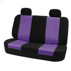 Classic Cloth Seat Covers - Rear Purple(Classic Cloth Seat Covers Rear Purple)